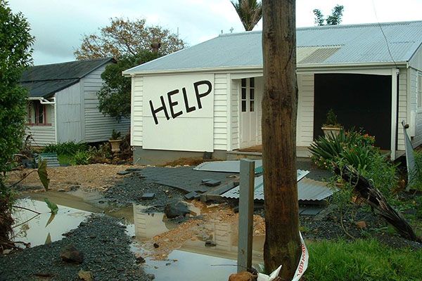 2002 Weather Bomb - Property damage