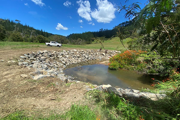  Image of channel realignment - Boom Stream after