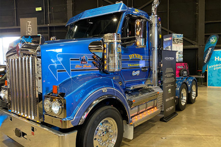 This big rig was among a host of vehicles, big and small, on display at Fleet Day