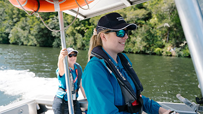 Summer boating safety patrols interact with thousands of people