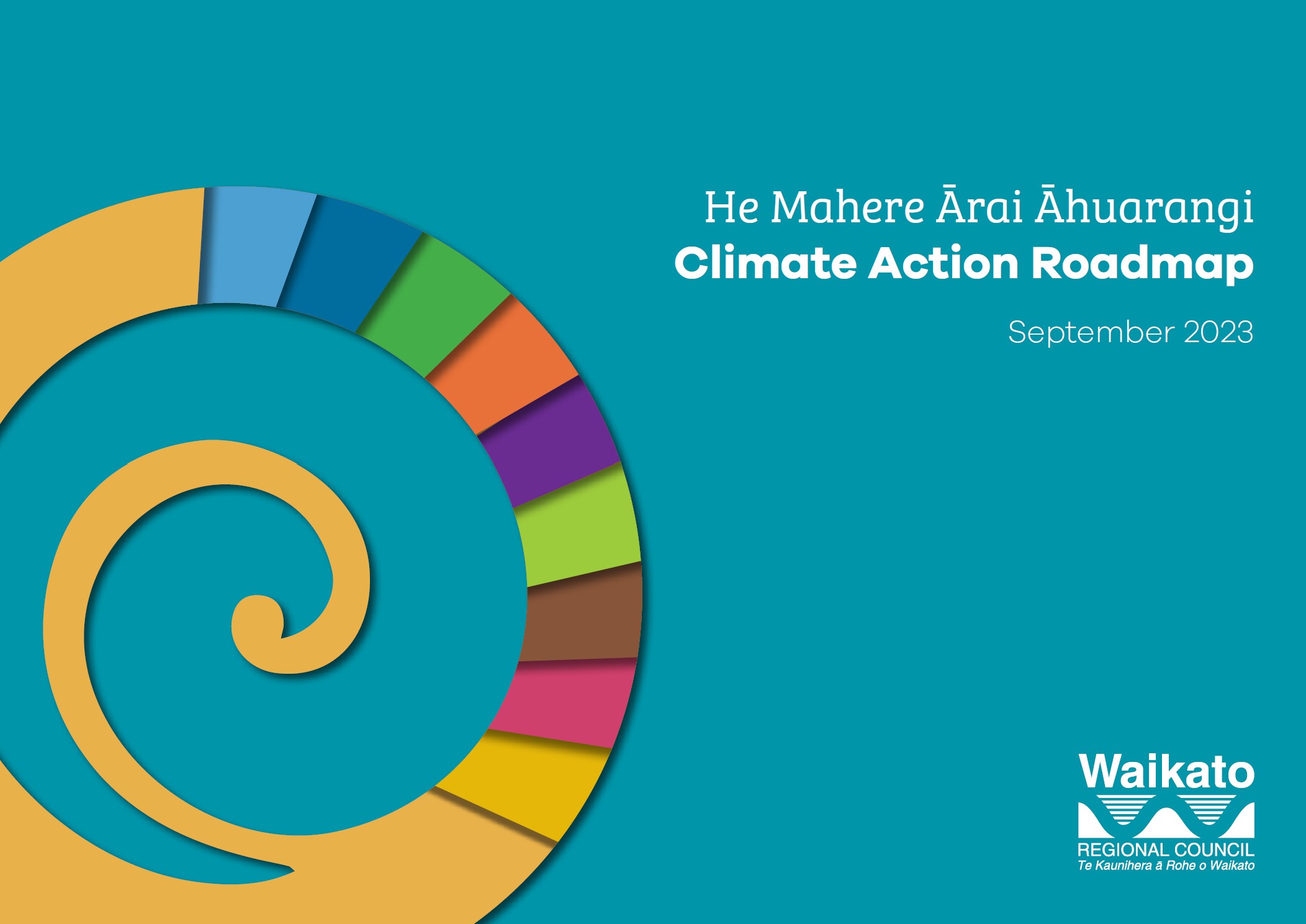 Cover of the WRC Climate Action Roadmap document